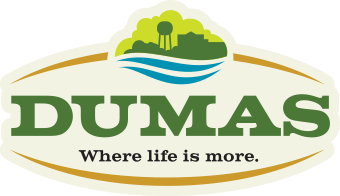 Dumas Arkansas color logo